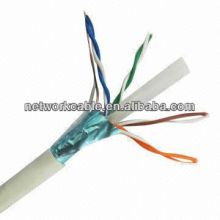 Cat 6 FTP Data Cable, 305m 0,5 mm CCA, PVC Jack, CE-aprovado